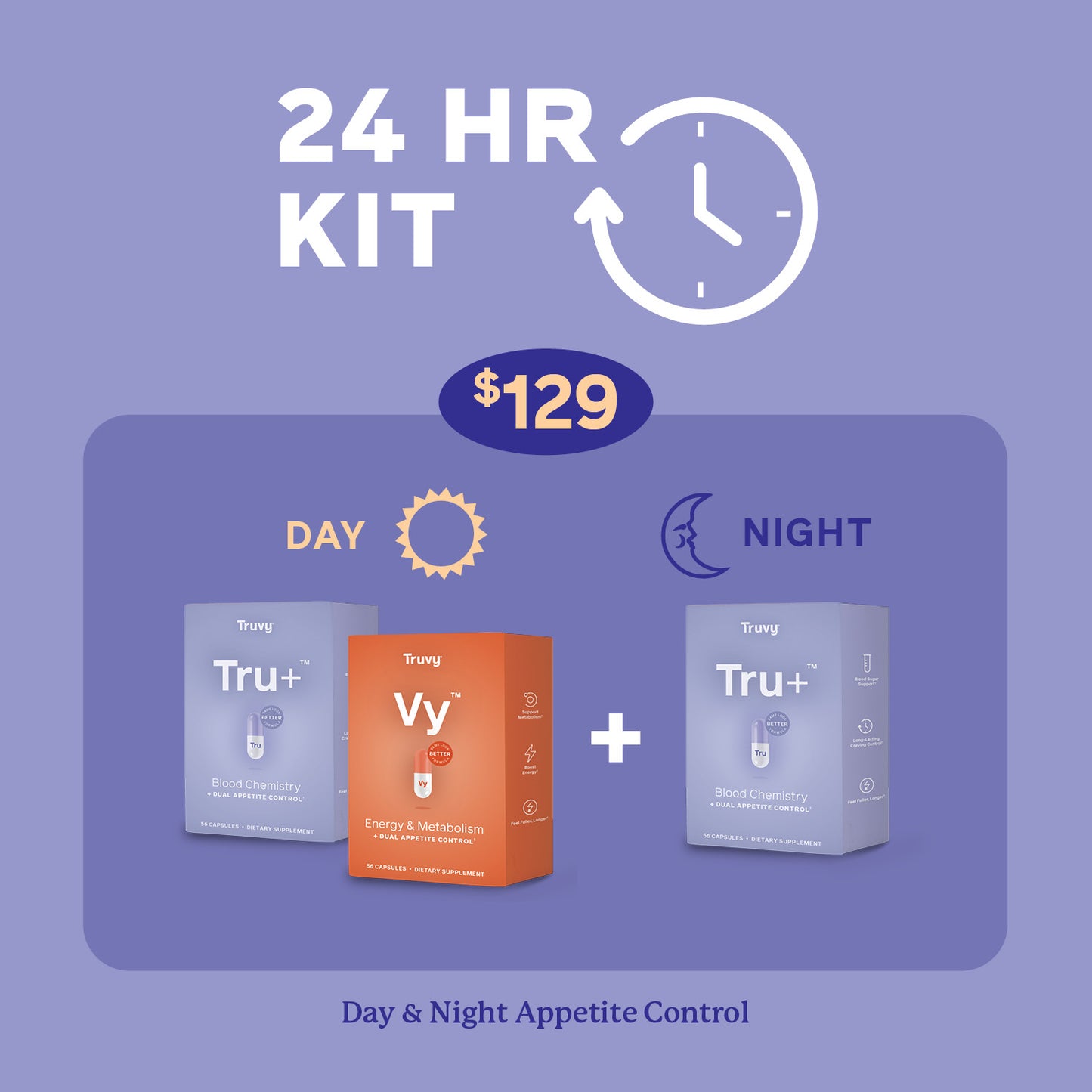Tru+ & Vy 24 Hour Kit